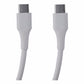 Google 3.5Ft Charge and Sync Data Cable for USB-C Devices - White/Blue Notch Cell Phone - Cables & Adapters Google    - Simple Cell Bulk Wholesale Pricing - USA Seller