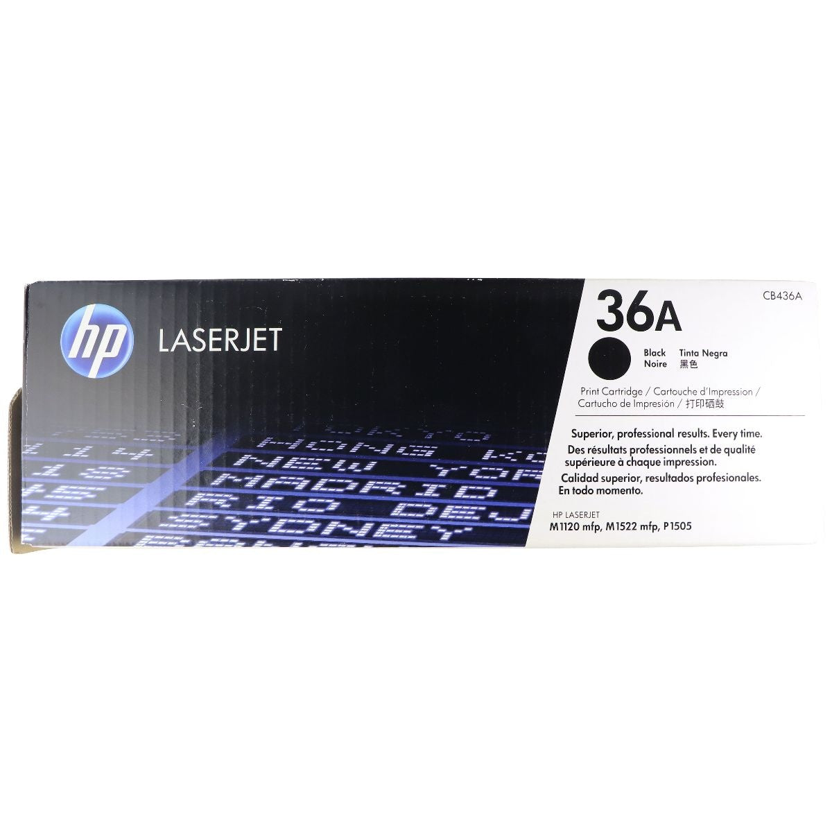 HP 36A Black Toner Cartridge For HP LaserJet M1120 MFP Series Printer Accessories - Toner Cartridges HP    - Simple Cell Bulk Wholesale Pricing - USA Seller