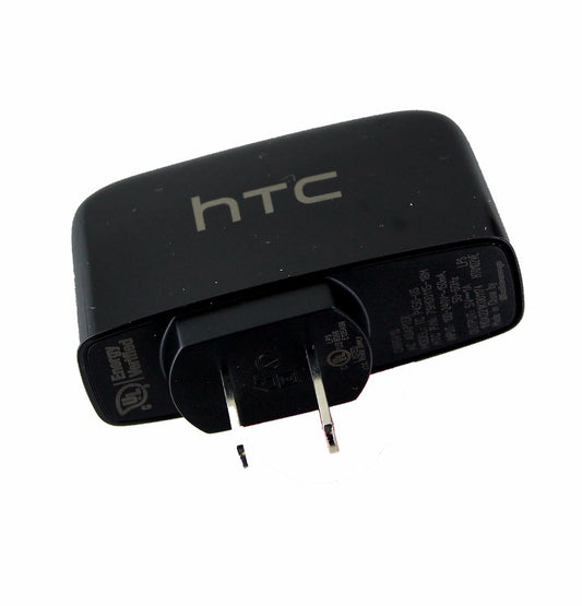 HTC (79H00115 - 18M) Adapter (1.0 Amp 5.0 Volt) for USB Devices - Black Cell Phone - Cables & Adapters HTC    - Simple Cell Bulk Wholesale Pricing - USA Seller
