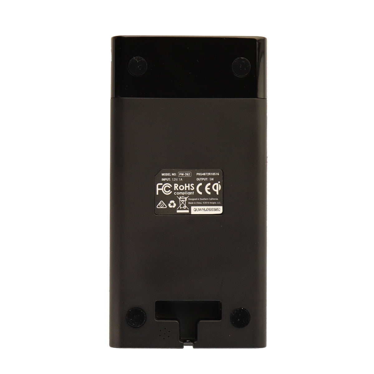 Incipio Ghost Freedom 3 Coil Qi Wireless Charging Pad for All Qi Devices - Black Cell Phone - Chargers & Cradles Incipio    - Simple Cell Bulk Wholesale Pricing - USA Seller