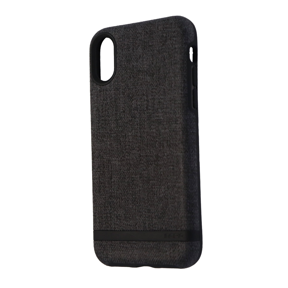 Incipio Esquire Series Hard Fabric Case for Apple iPhone X 10 - Dark Gray/Black Cell Phone - Cases, Covers & Skins Incipio    - Simple Cell Bulk Wholesale Pricing - USA Seller