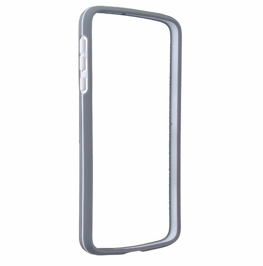 Incipio Molded Bumper Case Cover for Motorola Moto Z Force - Matte Gray/White Cell Phone - Cases, Covers & Skins Incipio    - Simple Cell Bulk Wholesale Pricing - USA Seller