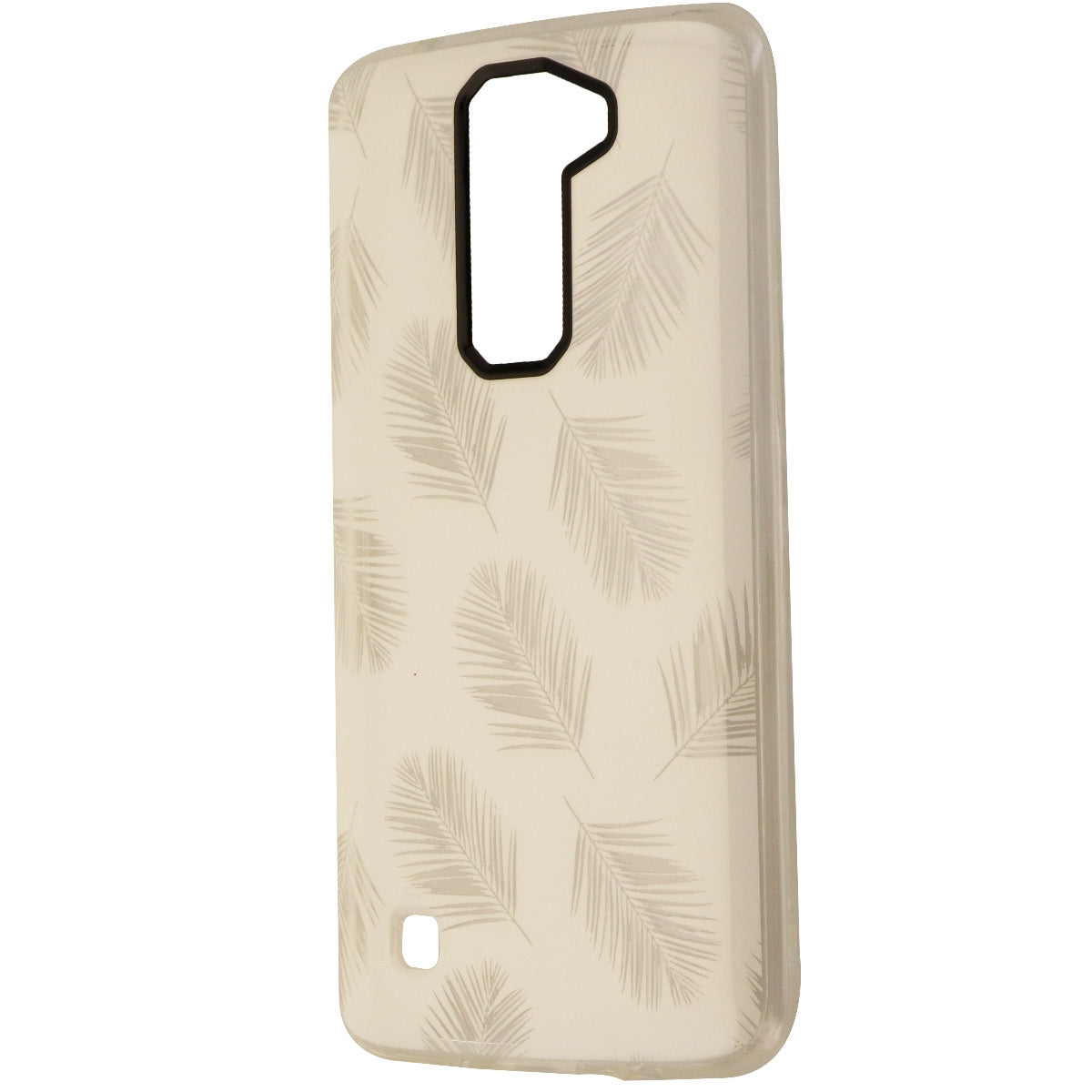 Incipio Design Series Hybrid Hard Case Cover for LG K7 - White/Gold Palm Leaves Cell Phone - Cases, Covers & Skins Incipio    - Simple Cell Bulk Wholesale Pricing - USA Seller
