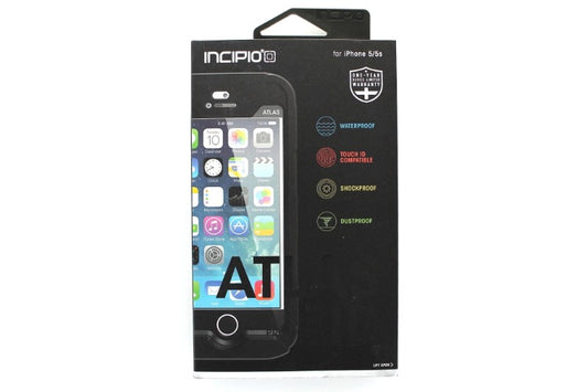 Incipio Atlas ID Waterproof Case for Apple iPhone SE 5 5S - Black Cell Phone - Cases, Covers & Skins Incipio    - Simple Cell Bulk Wholesale Pricing - USA Seller
