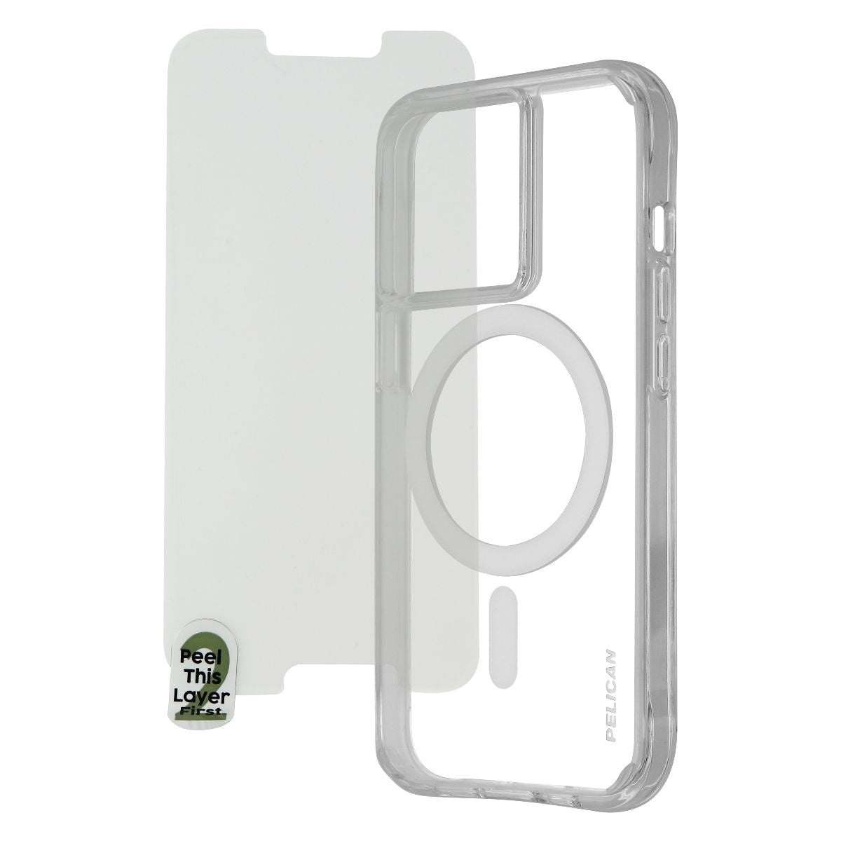 Pelican Case with Tempered Glass Screen Protector for iPhone 13 Pro - Clear Cell Phone - Cases, Covers & Skins Case-Mate    - Simple Cell Bulk Wholesale Pricing - USA Seller
