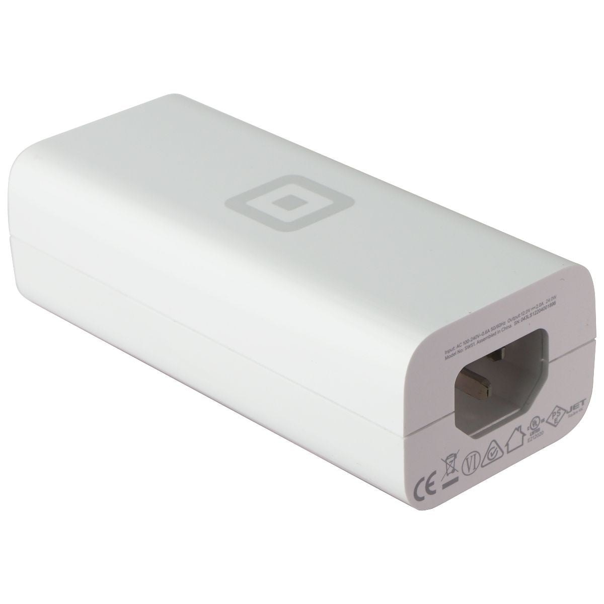 Square (SWS1) 12V/2A (24W) AC Adapter - Brick Only - White – Simple Cell  Bulk