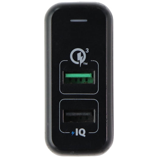 Anker PowerPort 2 Dual USB Wall Charger with QC 3.0 Black (A2024) Cell Phone - Chargers & Cradles Anker    - Simple Cell Bulk Wholesale Pricing - USA Seller