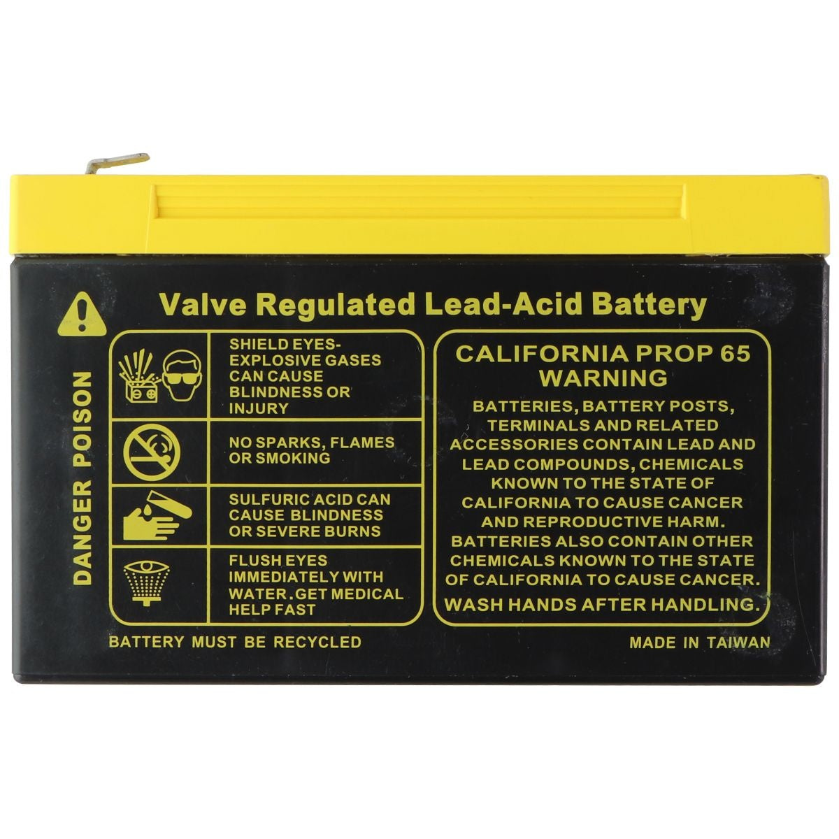 GoldTop HG Replacement Battery for Verizon FiOS Frontier (GT12080-HG) (12V/8Ah) Computer Parts - Power Supplies GoldTop    - Simple Cell Bulk Wholesale Pricing - USA Seller