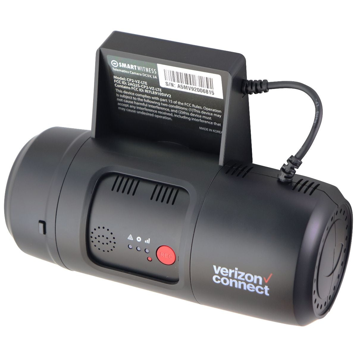 Verizon Connect Smartwitness Video Dash Cam - Black (CP2-VZ-LTE) Car - Other Car Video Verizon    - Simple Cell Bulk Wholesale Pricing - USA Seller
