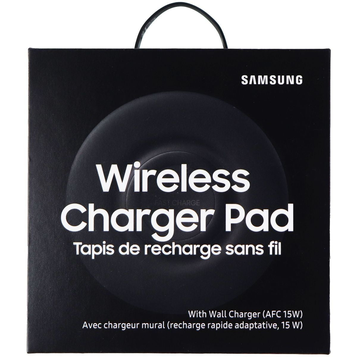 Samsung Wireless 15-Watt Charger Stand for Qi Devices - Black (EP-N5100) Cell Phone - Chargers & Cradles Samsung    - Simple Cell Bulk Wholesale Pricing - USA Seller