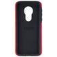 Incipio DualPro Smartphone Case for Motorola Moto G7 Power - Red/Black Cell Phone - Cases, Covers & Skins Incipio    - Simple Cell Bulk Wholesale Pricing - USA Seller