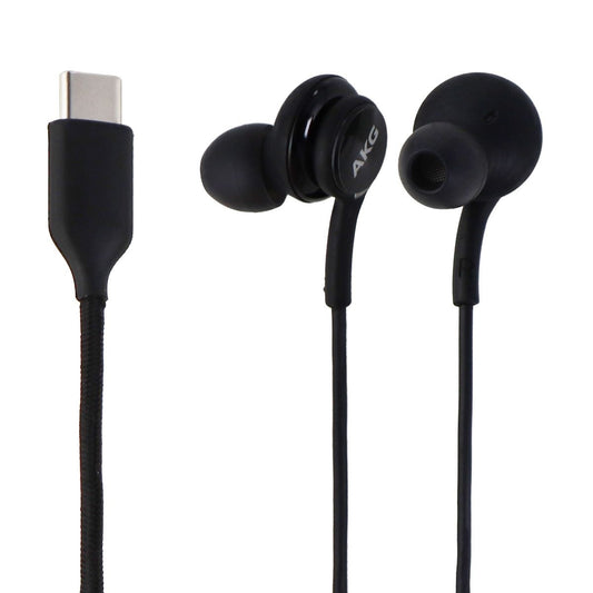 Samsung Corded Type-C Earphones by AKG - Black (EO-IC100BBEGUS) Portable Audio - Headphones Samsung Electronics    - Simple Cell Bulk Wholesale Pricing - USA Seller