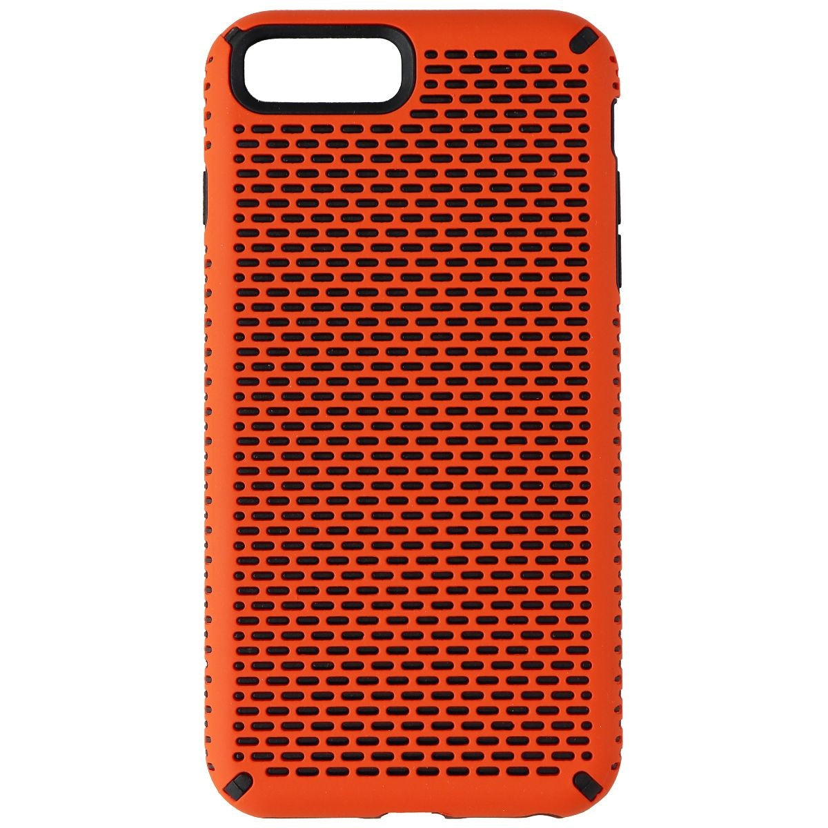 Zizo Echo Series Hard Case for Apple iPhone 8 Plus/7 Plus - Orange/Black Cell Phone - Cases, Covers & Skins Zizo    - Simple Cell Bulk Wholesale Pricing - USA Seller