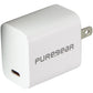 PureGear 20W LightSpeed USB-C Wall Charger - White (63591PG) Cell Phone - Chargers & Cradles PureGear    - Simple Cell Bulk Wholesale Pricing - USA Seller
