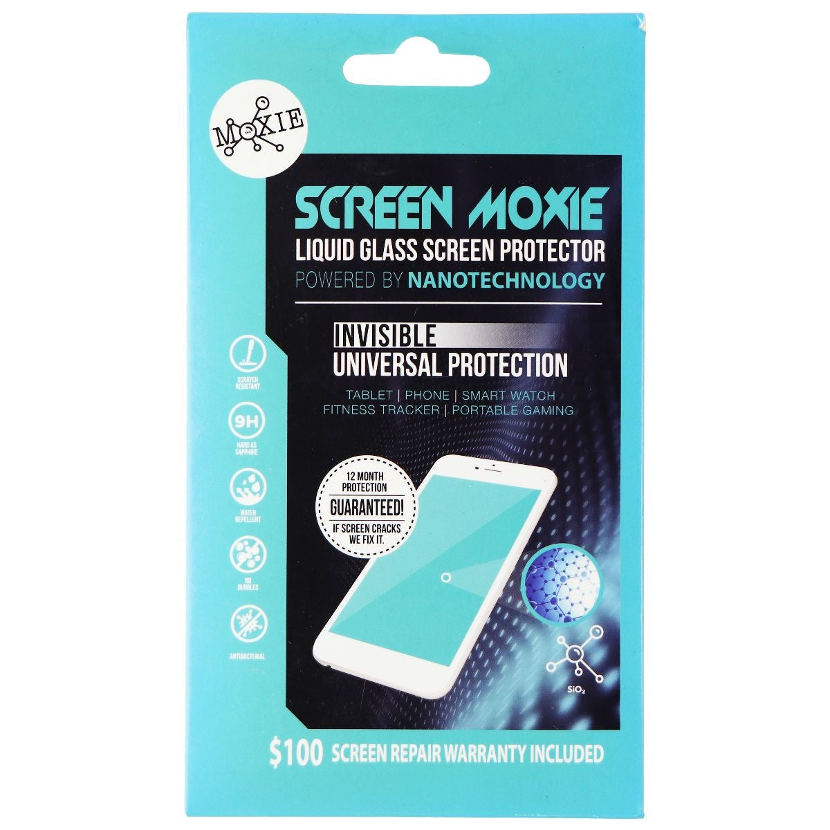 Moxie Liquid Glass Universal Screen Protector - Invisible Cell Phone - Screen Protectors Moxie    - Simple Cell Bulk Wholesale Pricing - USA Seller