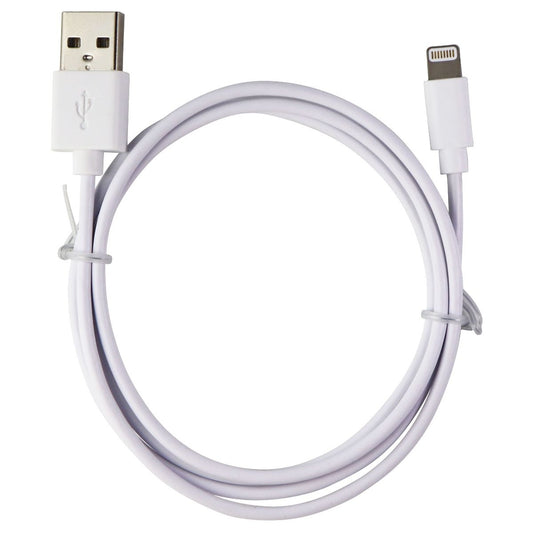 Monoprice (3-Foot) MFi USB Cable for iPhone/iPad/iPod - White (27403) Cell Phone - Cables & Adapters Monoprice    - Simple Cell Bulk Wholesale Pricing - USA Seller