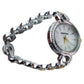 Armitron Womens Crystal Two Tone Stainless Steel Watch Bracelet - Steel/Gold Watches - Wristwatches Armitron    - Simple Cell Bulk Wholesale Pricing - USA Seller