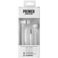Premier 3.5mm In-Ear EarBuds with In-Line Microphone - White Portable Audio - Headphones Shenzhen    - Simple Cell Bulk Wholesale Pricing - USA Seller