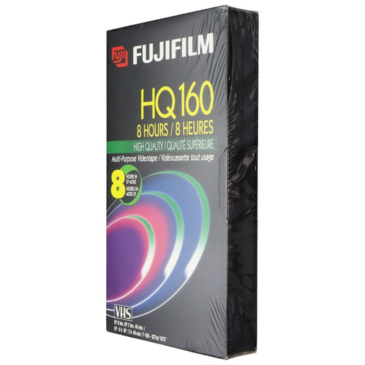 Fujifilm HQ160 Standard Grade VHS Video Tape (Up to 8 Hours) Movies - VHS Tapes Fujifilm    - Simple Cell Bulk Wholesale Pricing - USA Seller