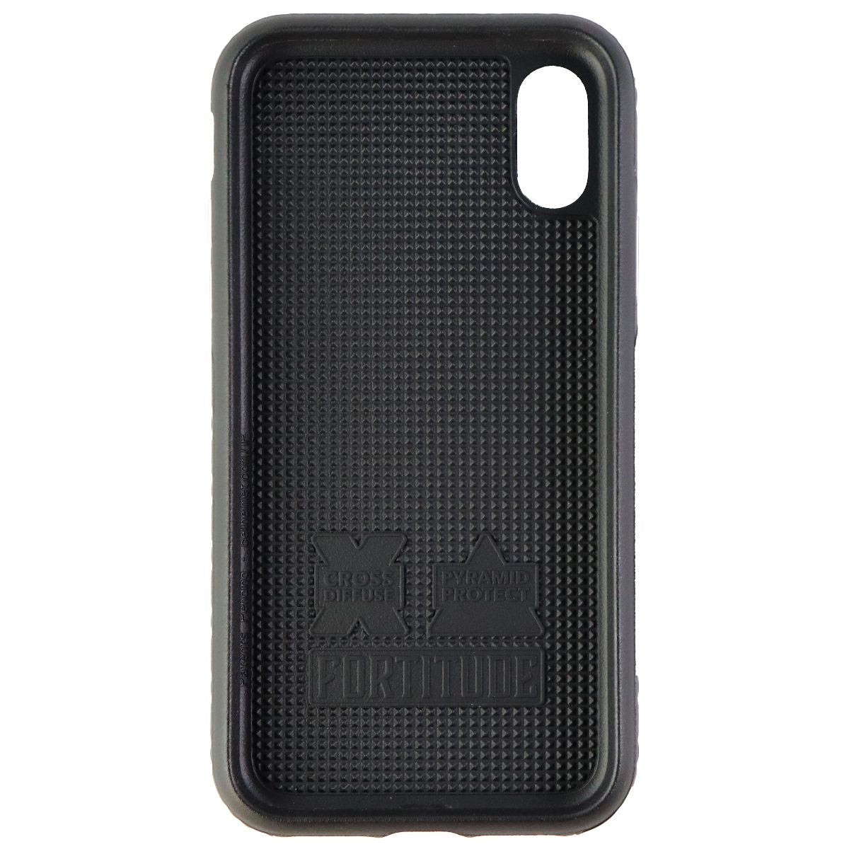 CellHelmet Fortitude Series Case for iPhone X & iPhone XS - Onyx Black Cell Phone - Cases, Covers & Skins CellHelmet    - Simple Cell Bulk Wholesale Pricing - USA Seller
