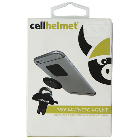 CellHelmet 360 Universal Magnetic Mount - Black Cell Phone - Mounts & Holders CellHelmet    - Simple Cell Bulk Wholesale Pricing - USA Seller