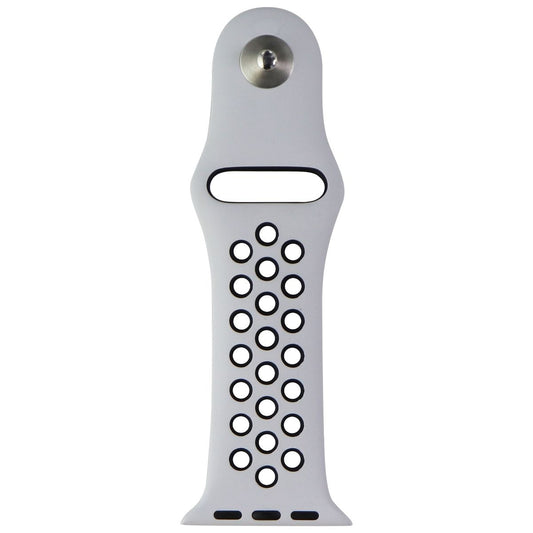 Apple 41mm Replacement Nike Clasp for Apple Watch 38/40/41mm - Pure Platinum/Blk Smart Watch Accessories - Watch Bands Apple    - Simple Cell Bulk Wholesale Pricing - USA Seller