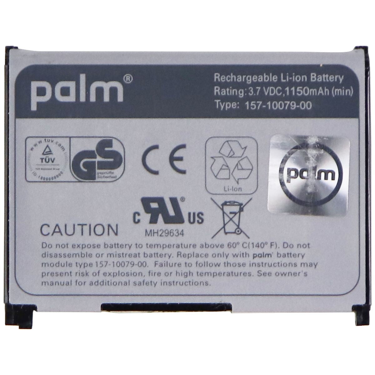 Palm OEM 157-10079-00 Rechargeable 1150mAh Li-ion Battery for Palm/Pixi /Pre Cell Phone - Batteries Palm    - Simple Cell Bulk Wholesale Pricing - USA Seller