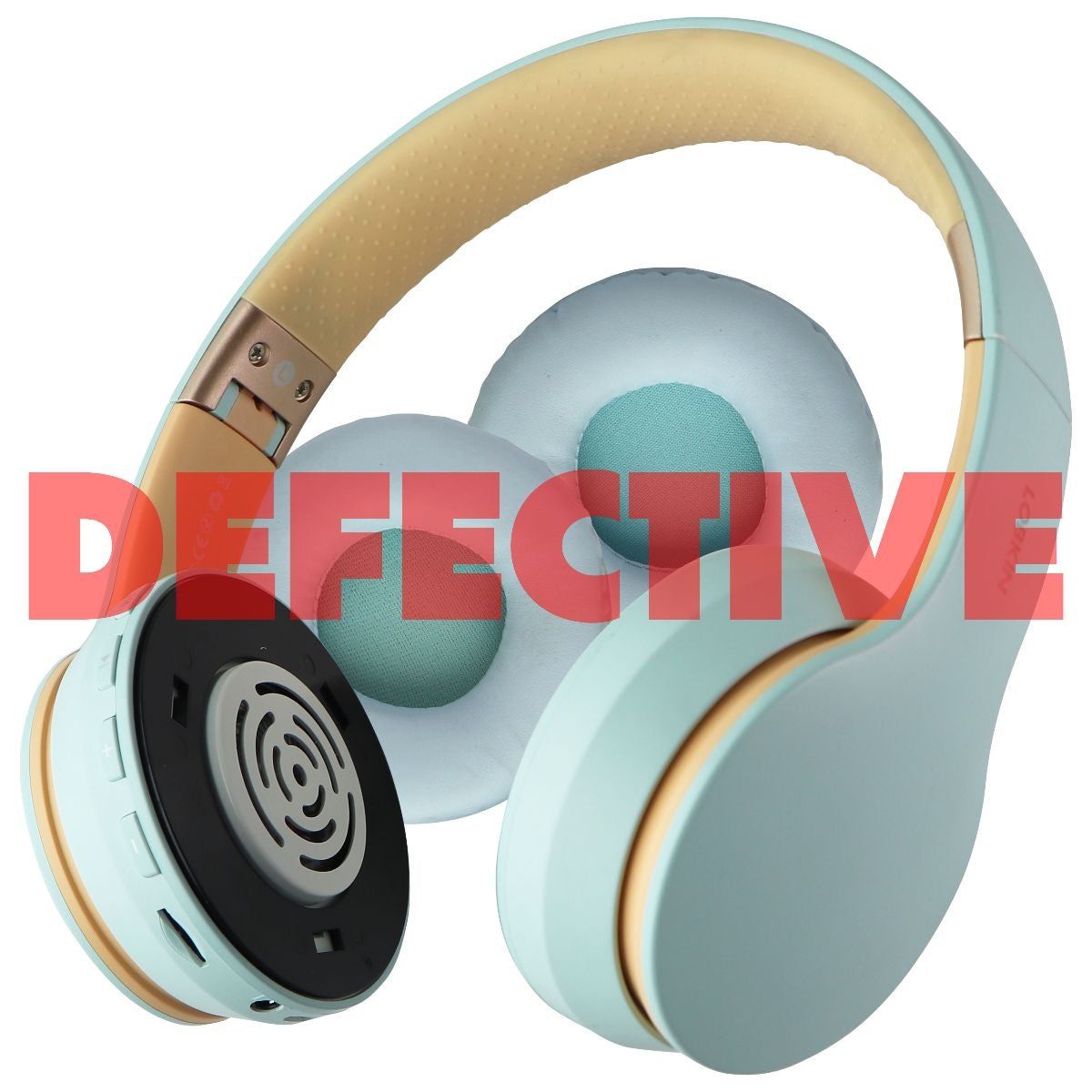 LOBKIN Bluetooth Over-Ear Headphones - Powder Blue Portable Audio - Headphones LOBKIN    - Simple Cell Bulk Wholesale Pricing - USA Seller