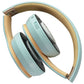 LOBKIN Bluetooth Over-Ear Headphones - Powder Blue Portable Audio - Headphones LOBKIN    - Simple Cell Bulk Wholesale Pricing - USA Seller