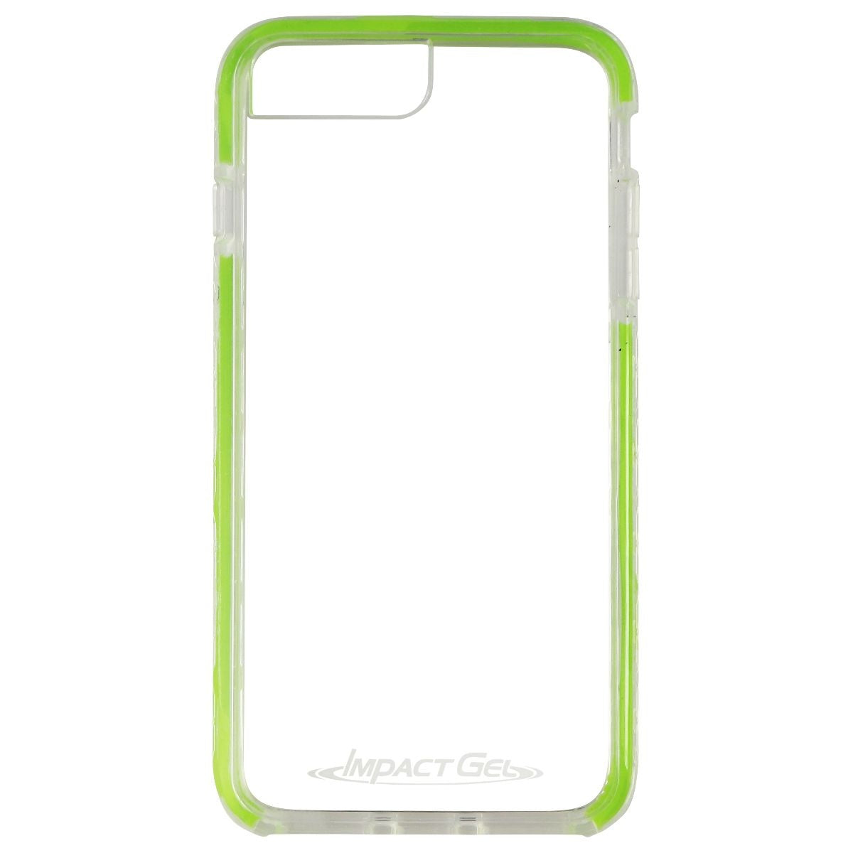 Impact Gel Crusader Lite Case for iPhone 8 Plus/7 Plus/6s Plus - Clear/Green Cell Phone - Cases, Covers & Skins Impact Gel    - Simple Cell Bulk Wholesale Pricing - USA Seller