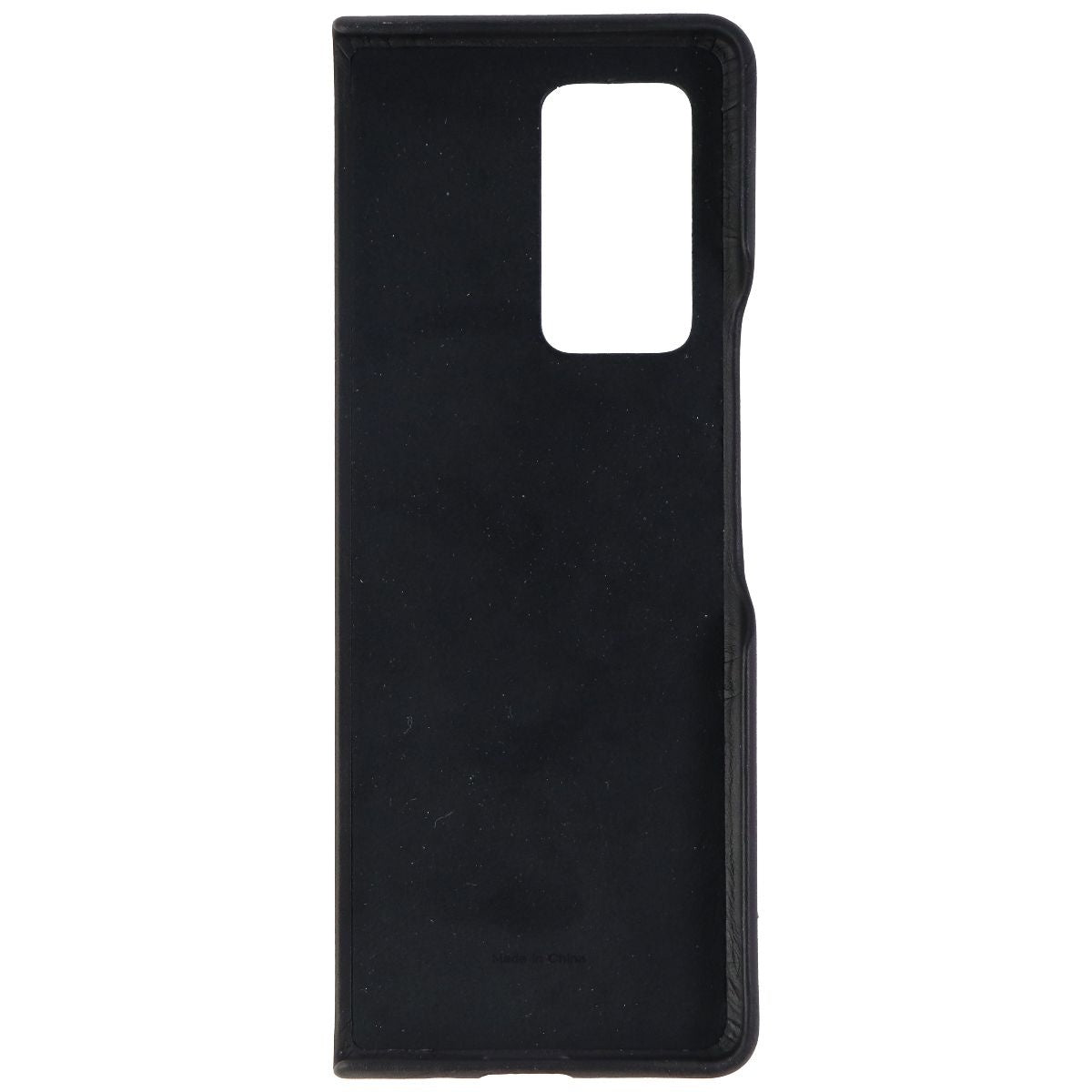 Samsung Leather Case for Galaxy Z Fold2 (5G) - Black Cell Phone - Cases, Covers & Skins Samsung    - Simple Cell Bulk Wholesale Pricing - USA Seller