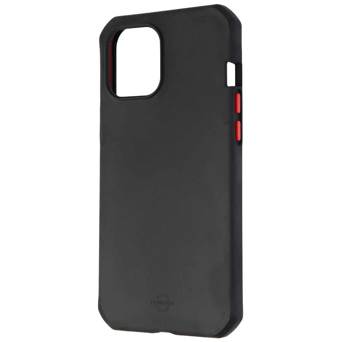ITSKINS Supreme Solid Case for Apple iPhone 12 Pro Max - Black / Red Buttons Cell Phone - Cases, Covers & Skins ITSKINS    - Simple Cell Bulk Wholesale Pricing - USA Seller