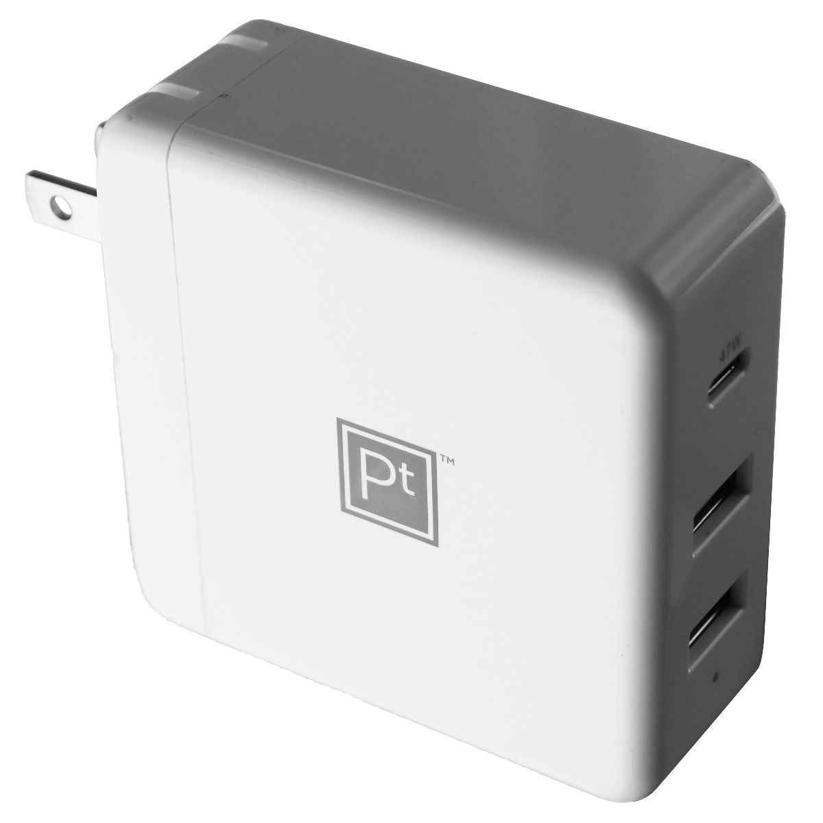 Platinum (65W) Dual USB + 47W USB-C Wall Charger - White (PT-PAC65C2U) Computer Accessories - Laptop Power Adapters/Chargers Platinum    - Simple Cell Bulk Wholesale Pricing - USA Seller