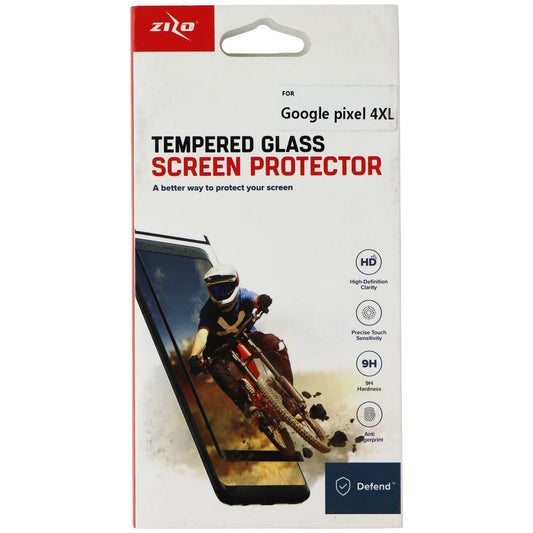 Zizo Tempered Glass Screen Protector for Google Pixel 4 XL - Clear Cell Phone - Screen Protectors Zizo    - Simple Cell Bulk Wholesale Pricing - USA Seller