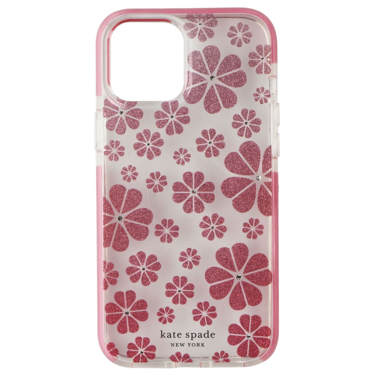 kate spade Hardshell Case for Apple iPhone 12 Pro Max - Floral Glitter Ombre Cell Phone - Cases, Covers & Skins Kate Spade    - Simple Cell Bulk Wholesale Pricing - USA Seller