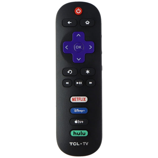 TCL Original Remote Control with Netflix/Disney/AppleTV/Hulu Hotkeys - Black TV, Video & Audio Accessories - Remote Controls TCL    - Simple Cell Bulk Wholesale Pricing - USA Seller
