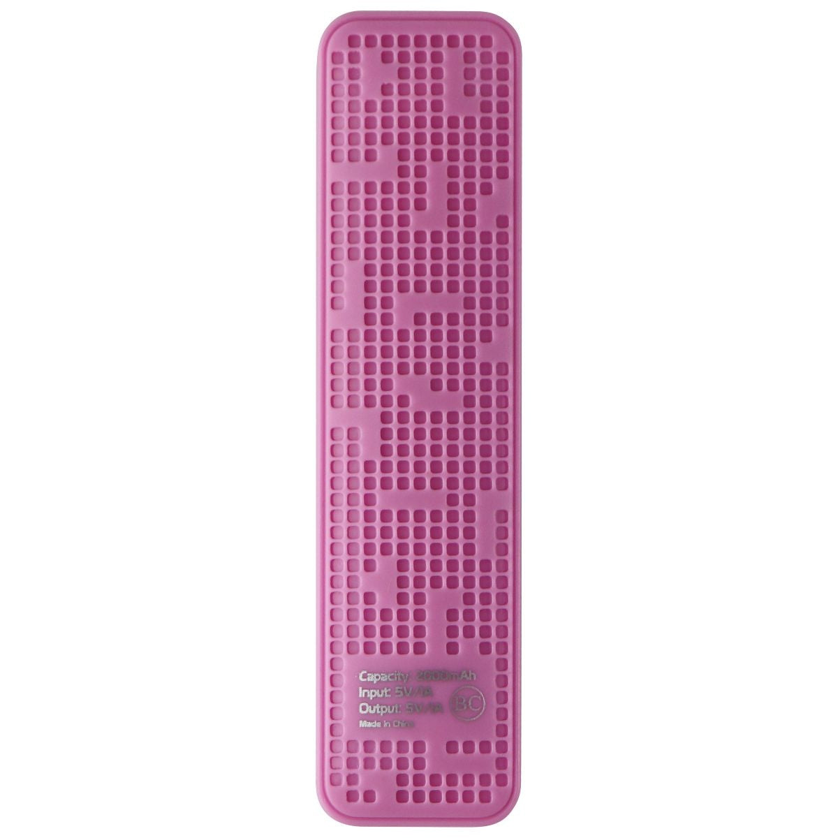 Cellet 2,000mAh Ready to Use USB Power Bank with Micro-USB Cable - Pink Cell Phone - Chargers & Cradles Cellet    - Simple Cell Bulk Wholesale Pricing - USA Seller