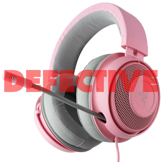 Razer Kraken Gaming Lightweight Aluminum Headset - Quartz Pink Portable Audio - Headphones Razer    - Simple Cell Bulk Wholesale Pricing - USA Seller