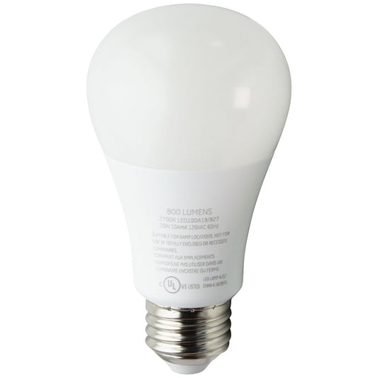 GE General Electric 800 Lumen 2700K LED Bulb - White (LED10DA19/827) Home Improvement - Other Home Improvement GE    - Simple Cell Bulk Wholesale Pricing - USA Seller