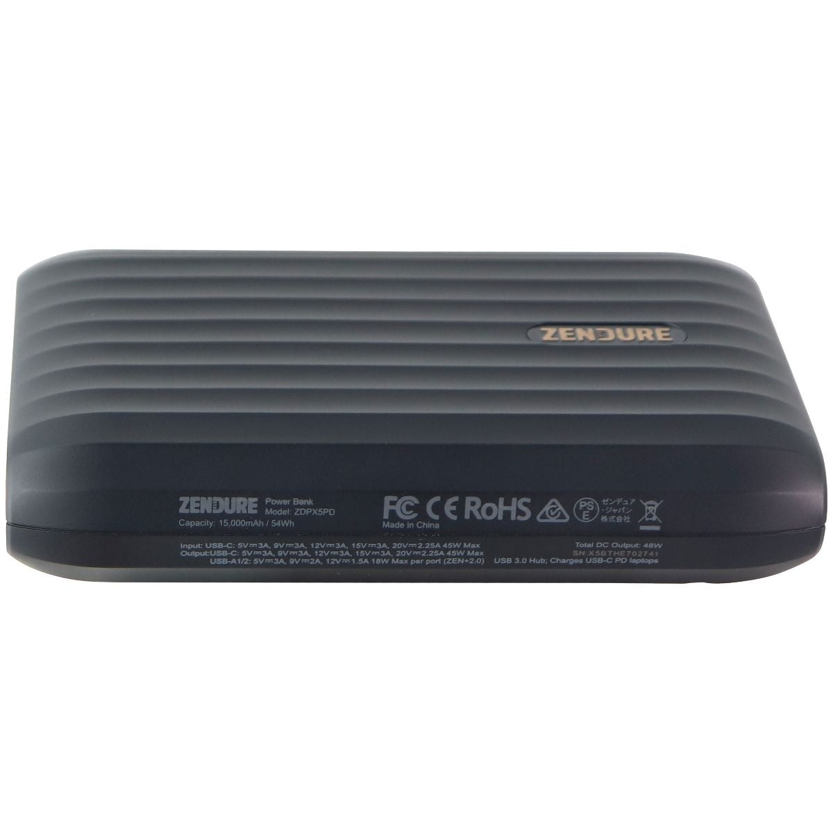 Zendure X5 Dual USB and USB-C 15,000mAh Portable Power Bank - Black/Rose Cell Phone - Chargers & Cradles Zendure    - Simple Cell Bulk Wholesale Pricing - USA Seller