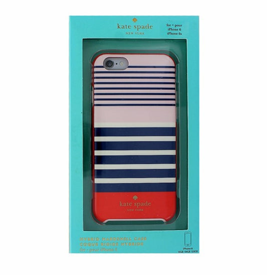 Kate Spade iPhone 6s Hard Shell Case Cover - Red / Navy / Blush Cell Phone - Cases, Covers & Skins Kate Spade    - Simple Cell Bulk Wholesale Pricing - USA Seller