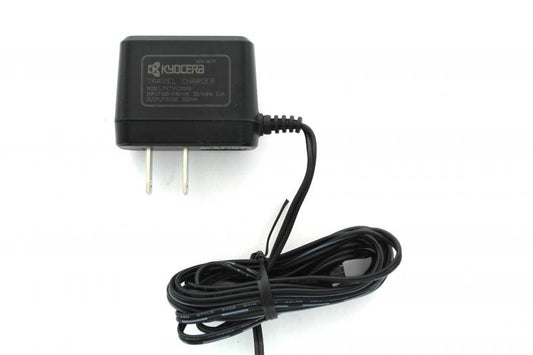 Kyocera (TXTVL10148) 5V 350mA Travel Charger for Micro USB Devices - Black Cell Phone - Cables & Adapters Kyocera    - Simple Cell Bulk Wholesale Pricing - USA Seller