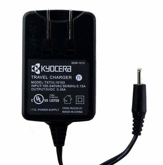 Kyocera Wall Charger (TXTVL10103) for Cell Phones - Black Cell Phone - Chargers & Cradles Kyocera    - Simple Cell Bulk Wholesale Pricing - USA Seller