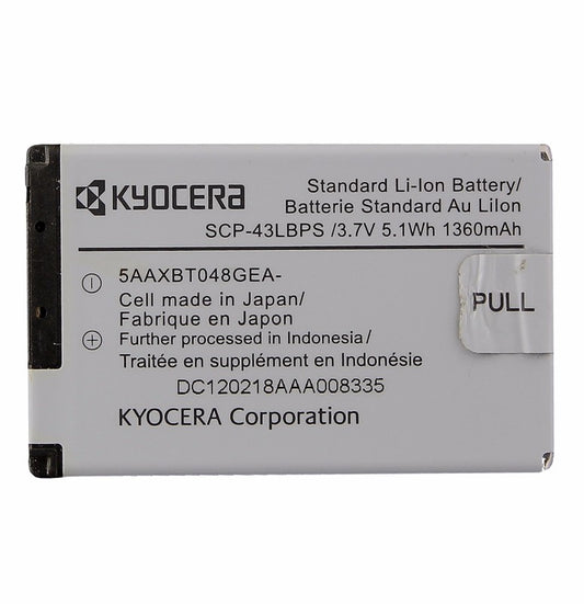 OEM Kyocera SCP-43LBPS 1450mAh Replacement Battery for Kyocera DuraCore E4210 Cell Phone - Batteries Kyocera    - Simple Cell Bulk Wholesale Pricing - USA Seller