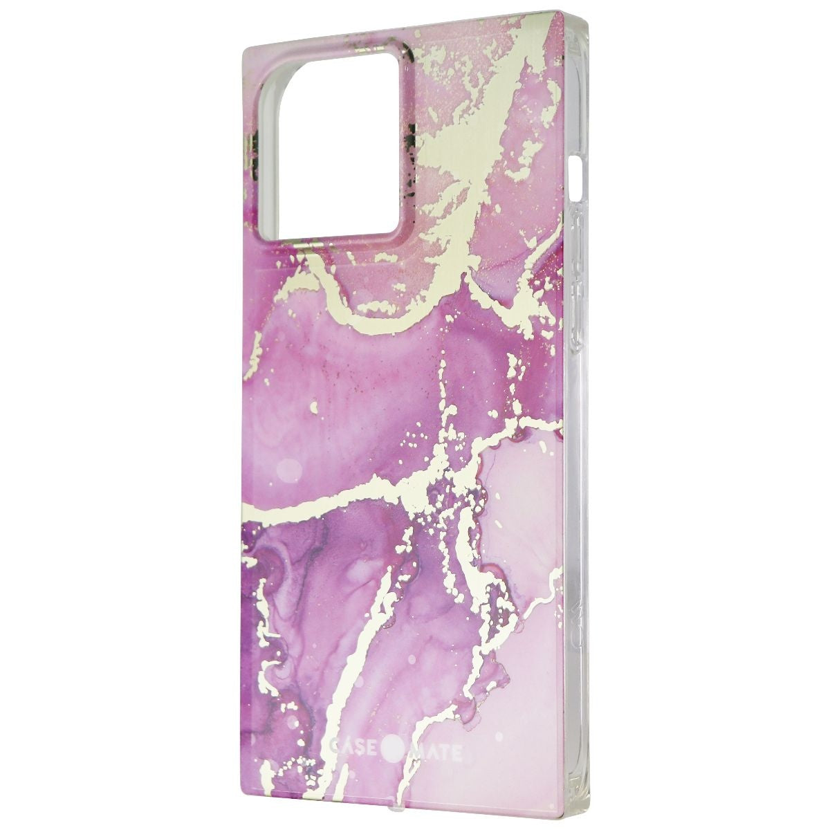 Case-Mate BLOX Square Case for iPhone 13 Pro Max/12 Pro Max - Magenta Marble Cell Phone - Cases, Covers & Skins Case-Mate    - Simple Cell Bulk Wholesale Pricing - USA Seller