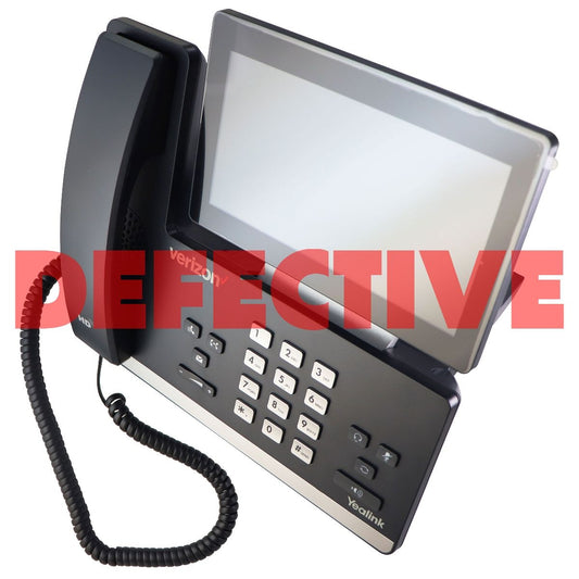 Verizon Yealink One Talk T57W IP Desk Phone - Black (T57W) Home Telephones & Accessories - Corded Telephones Verizon    - Simple Cell Bulk Wholesale Pricing - USA Seller