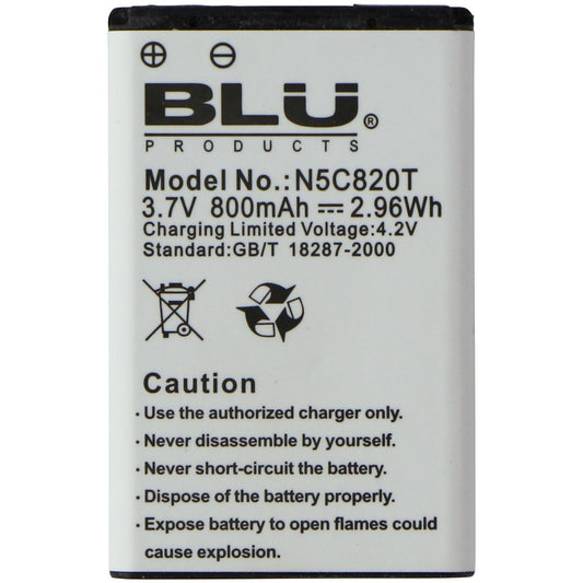 BLU (N5C820T) OEM Replacement Battery (3.7V/2.96Wh/800mAh) - White Computer Parts - Power Supplies BLU    - Simple Cell Bulk Wholesale Pricing - USA Seller
