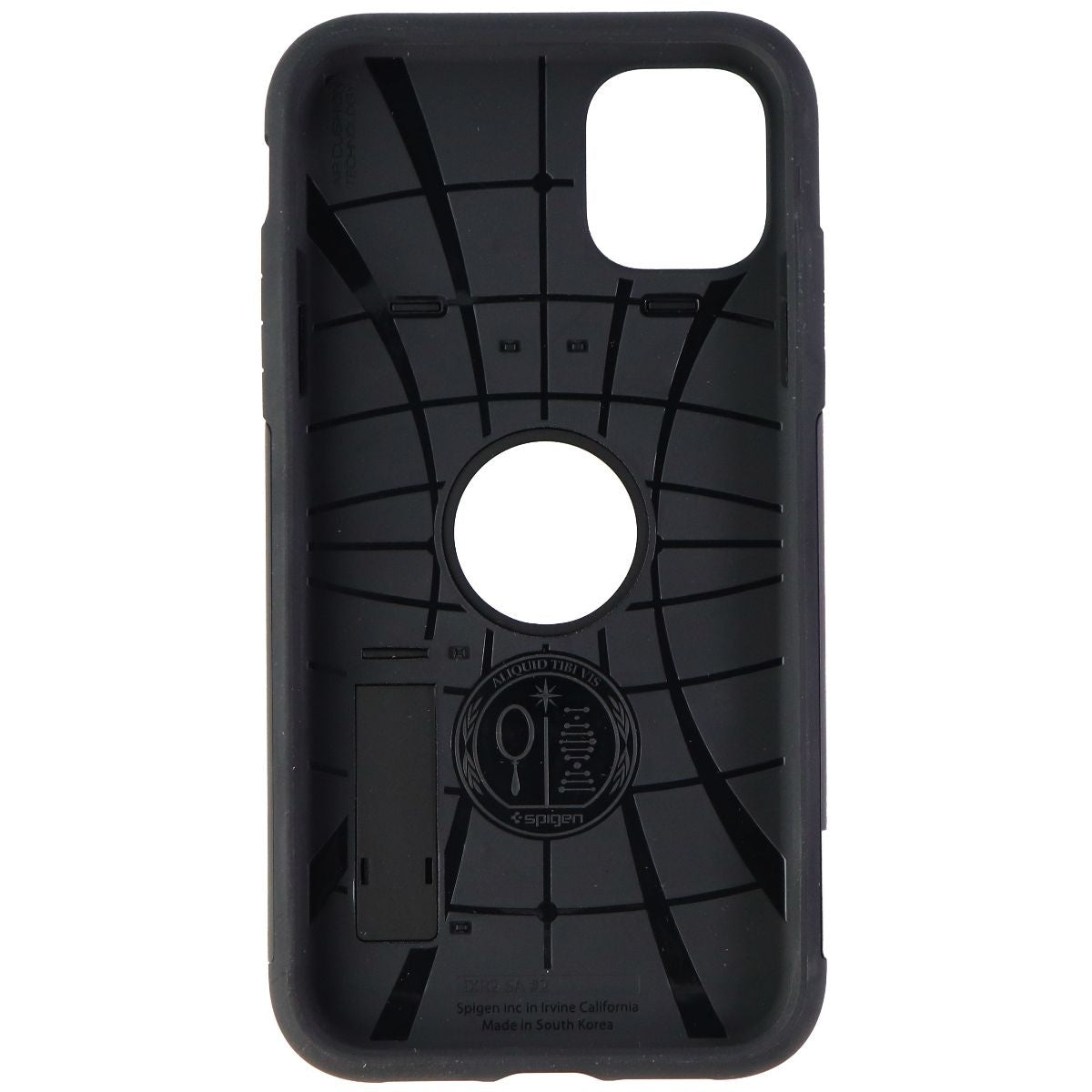 Spigen Slim Armor Series Case for Apple iPhone 11 - Black Cell Phone - Cases, Covers & Skins Spigen    - Simple Cell Bulk Wholesale Pricing - USA Seller