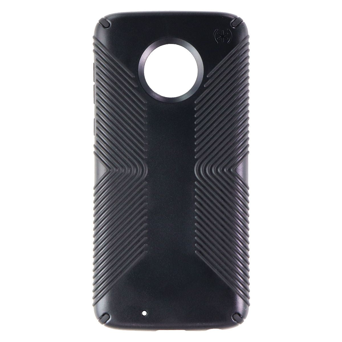 Speck Presidio Grip Series Hybrid Hard Case for Motorola Moto G6 - Black Cell Phone - Cases, Covers & Skins Speck    - Simple Cell Bulk Wholesale Pricing - USA Seller