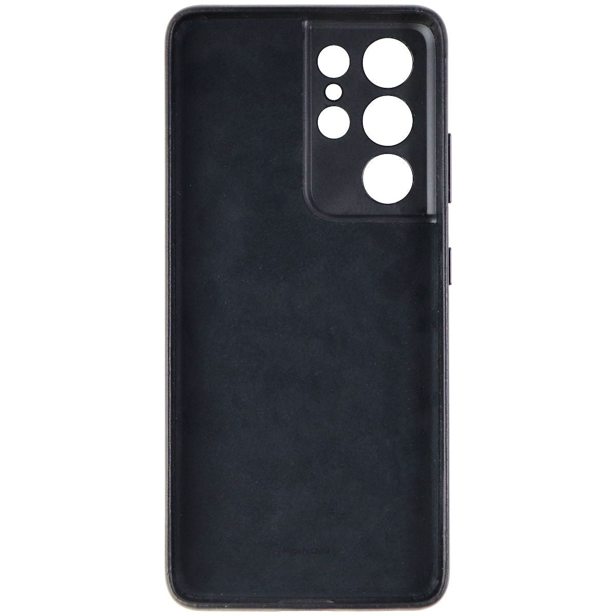 Samsung Official Leather Back Cover for S21 Ultra / S21 Ultra 5G - Black Cell Phone - Cases, Covers & Skins Samsung Electronics    - Simple Cell Bulk Wholesale Pricing - USA Seller